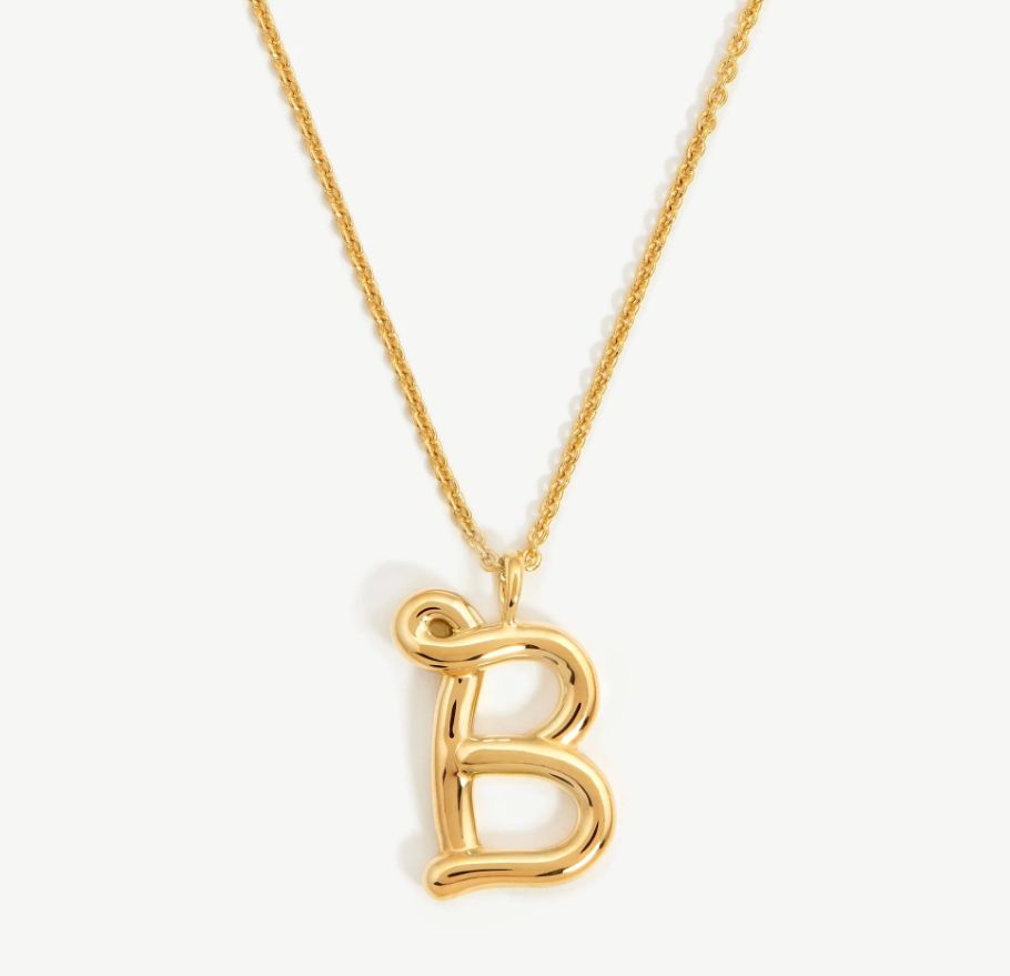 Missoma initial necklace