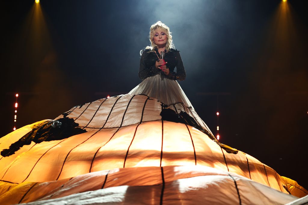 Dolly Parton at the 58th Academy of Country Music Awards from Ford Center at The Star on May 11, 2023 in Frisco, Texas