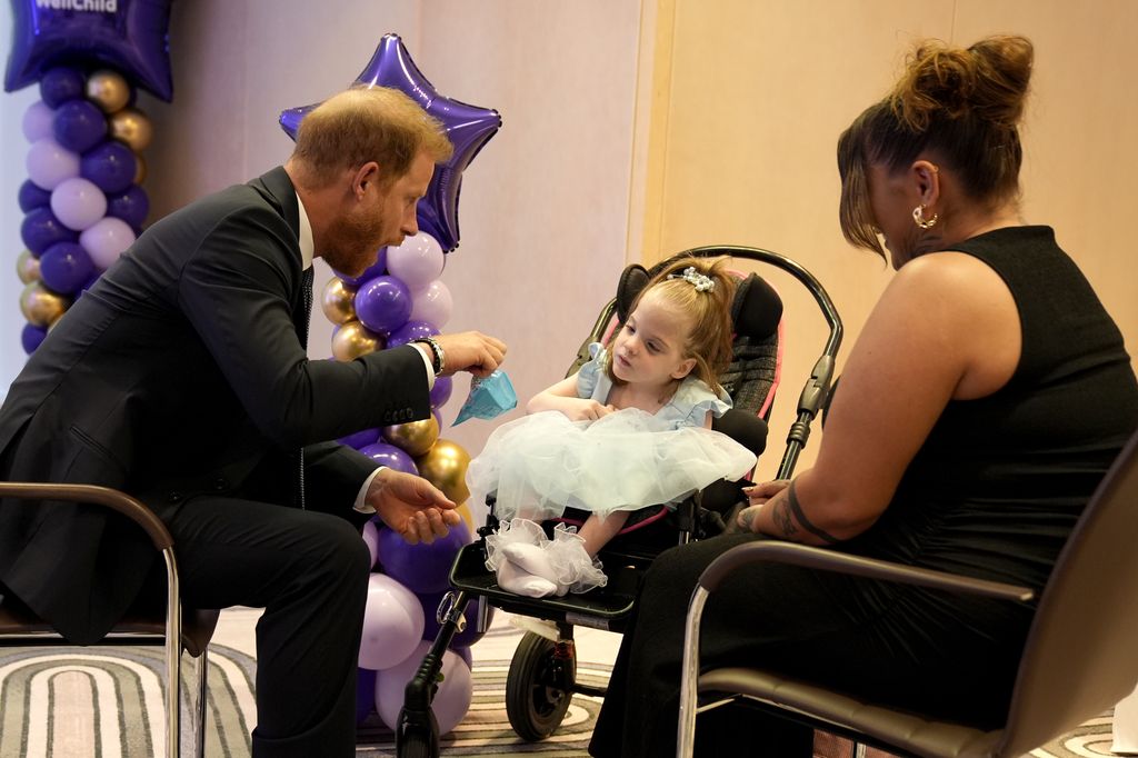 Harry with Esmee 