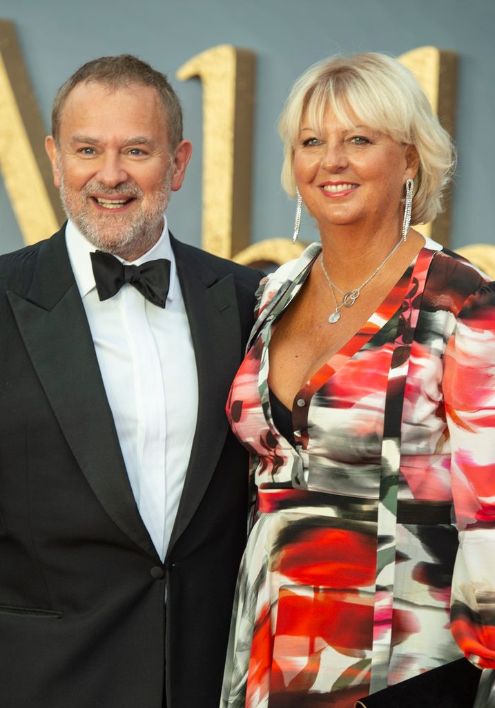 Hugh Bonneville and Lulu Williams at premiere 