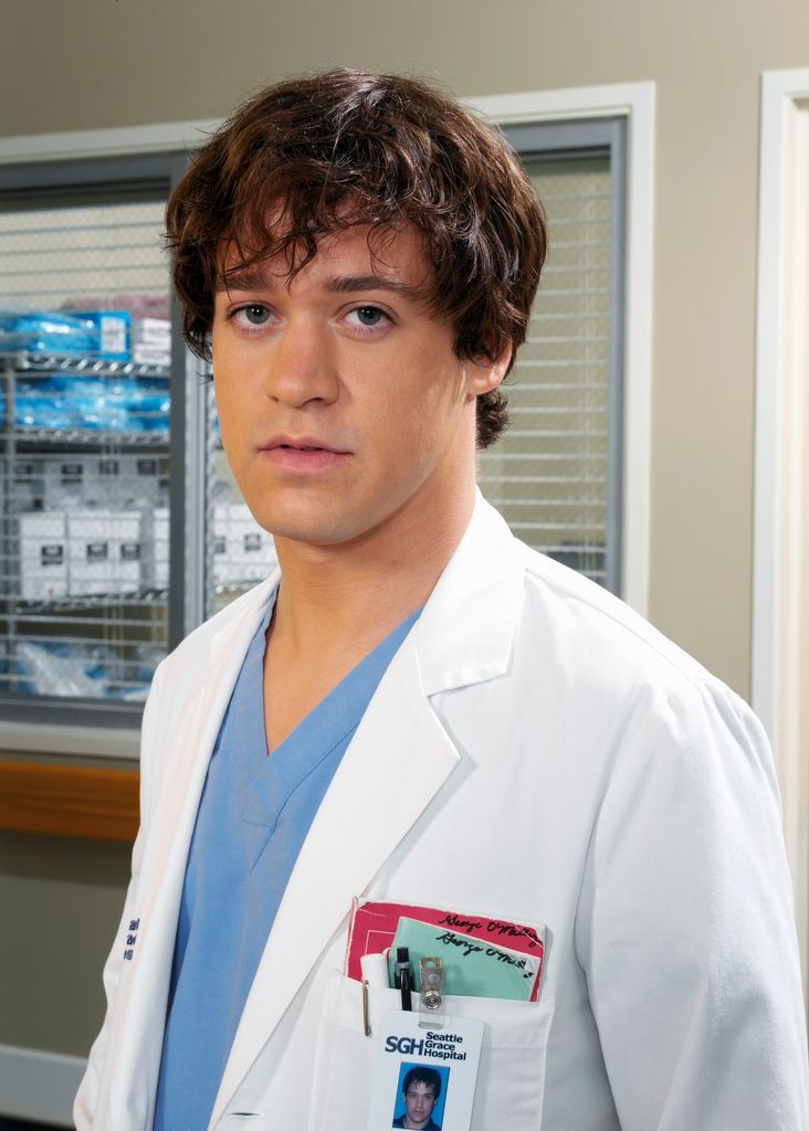TR Knight as George O'Malley on Grey's Anatomy in 2005