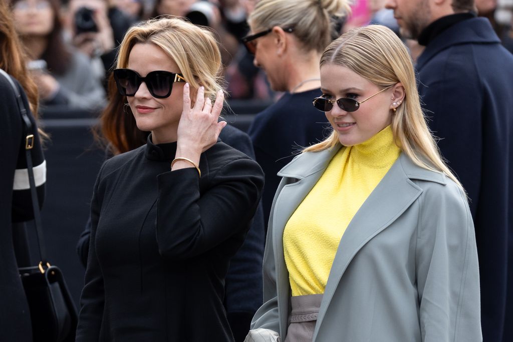 Reese and Ava  in sunglasses