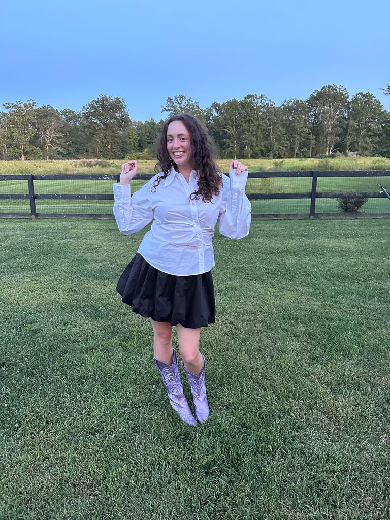 Tess's curly hair