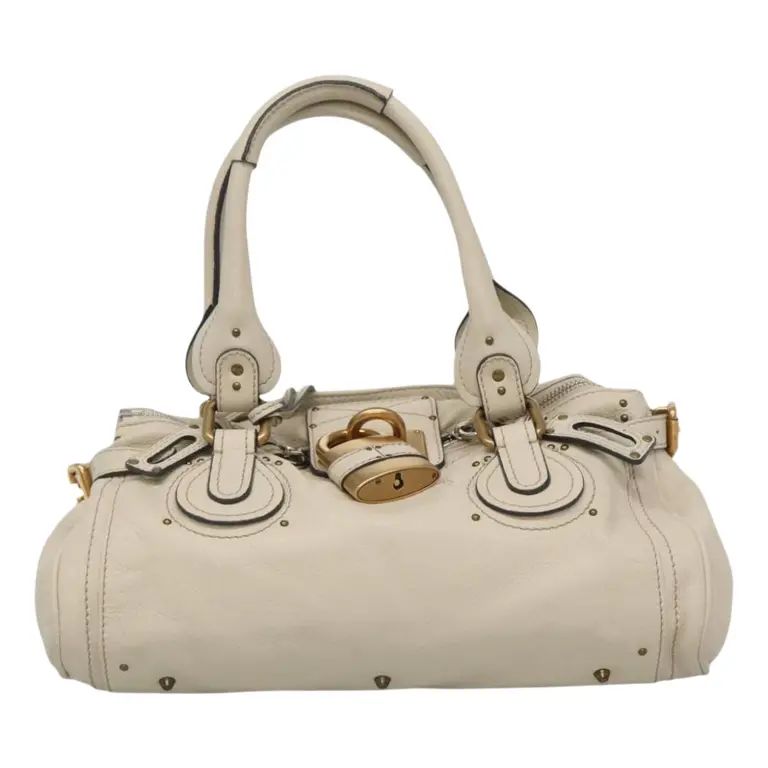 Chloé Paddington Leather Handbag y2k Vintage Y2k Early 2000s Chloe Paddington Satchel Leather