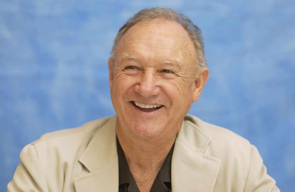 Gene Hackman during "Runaway Jury" Press Conference with Dustin Hoffman, Gene Hackman, John Cusack and Rachel Weisz at the Wyndham Hotel in New Orleans, LA. (Photo by Vera Anderson/WireImage)