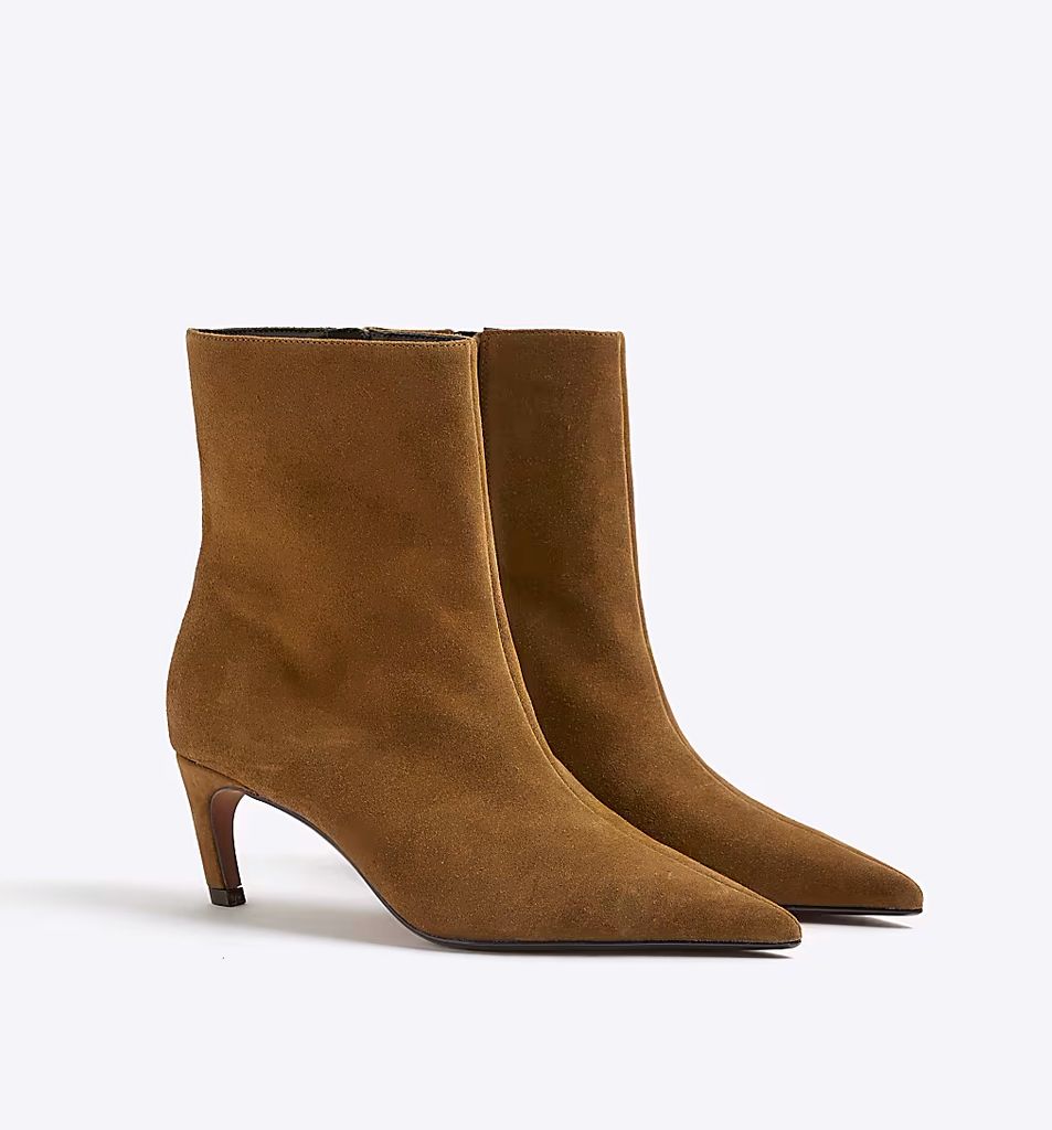 River Island suede boots
