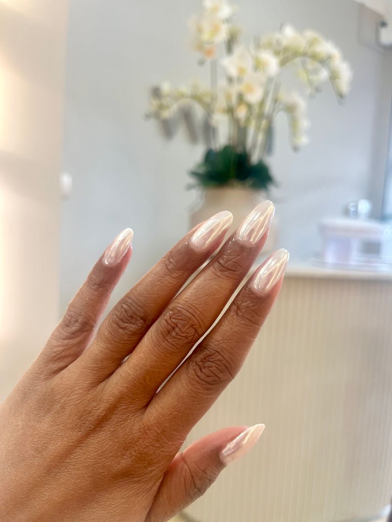 painted nails