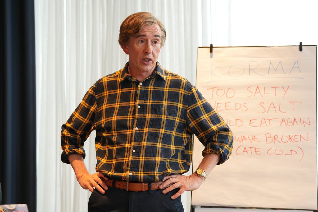 Steve Coogan as Alan Partridge 