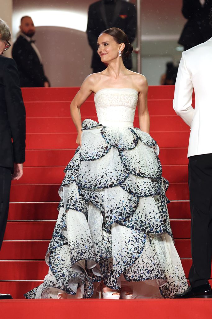 Natalie Portman during the "May December" red carpet during the 76th annual Cannes film festival at Palais des Festivals on May 20, 2023 in Cannes, France. (Photo by Gisela Schober/Getty Images)