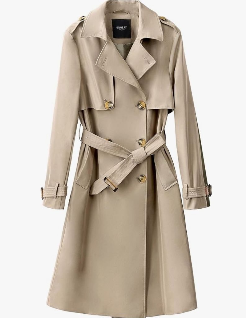 Orolay Long Trench Coat