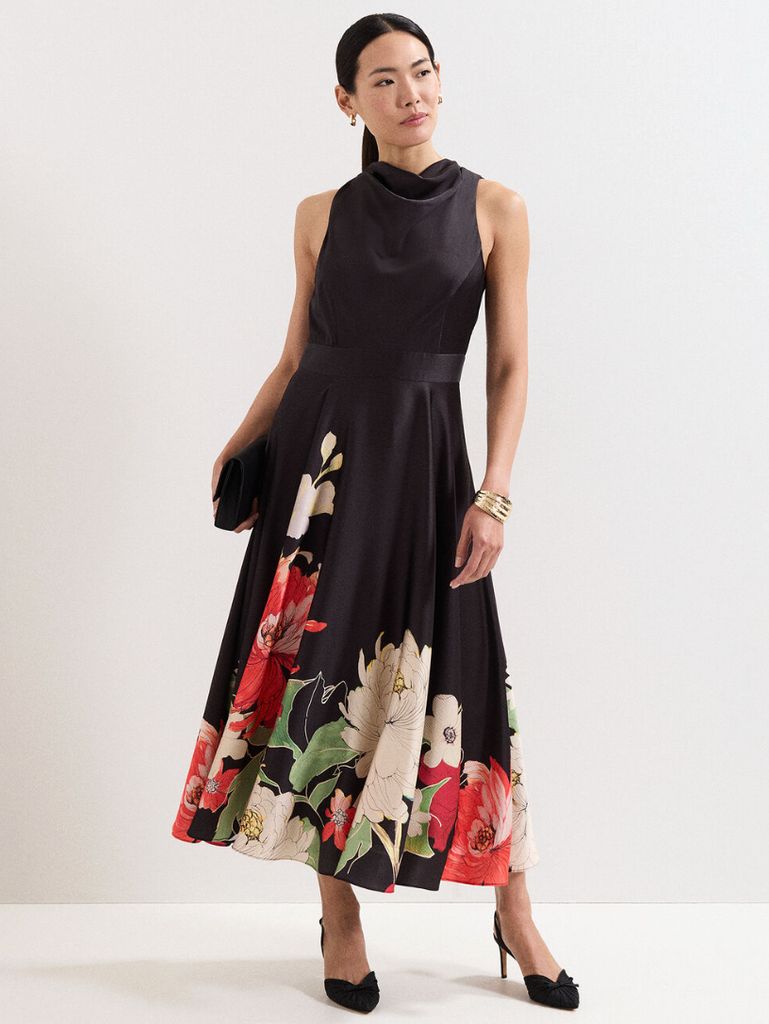 Phase Eight 'Cheryl' Printed Midi Dress