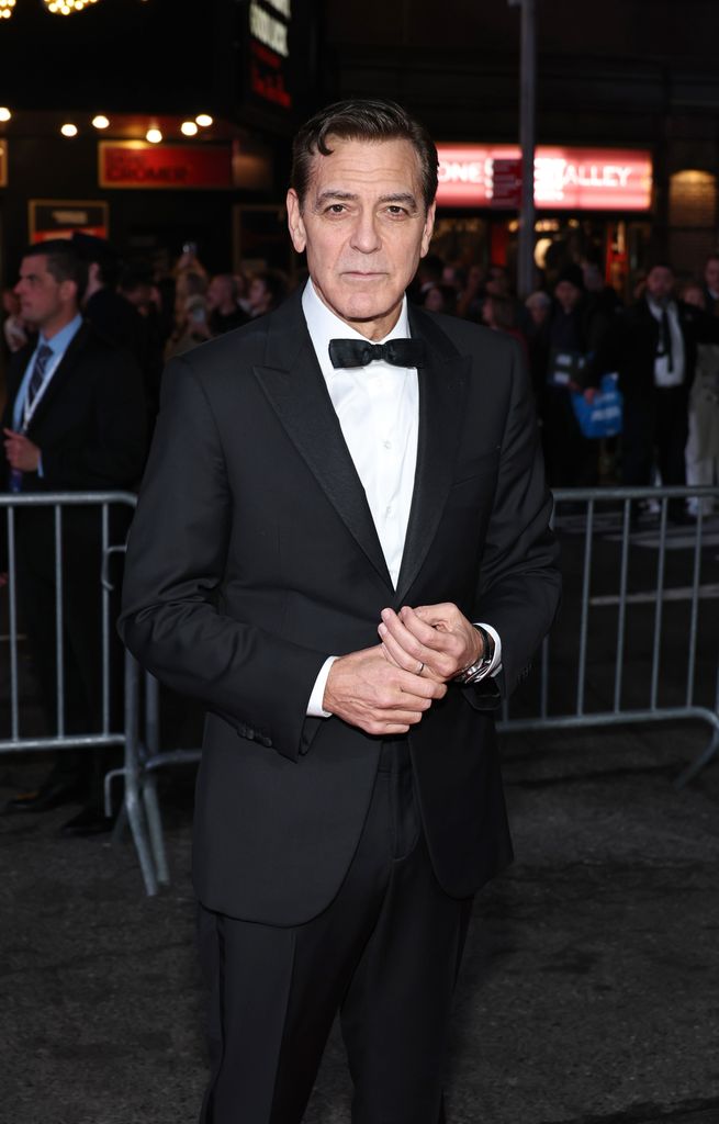 George Clooney  looks so different!