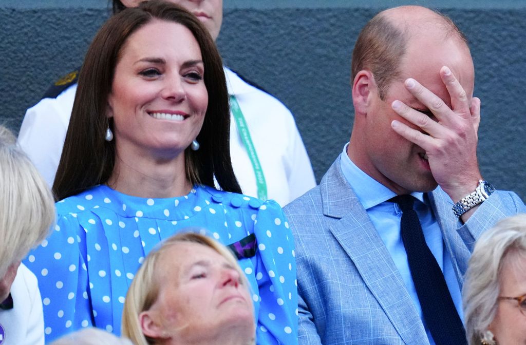Princess Kate and Prince William at Wimbledon