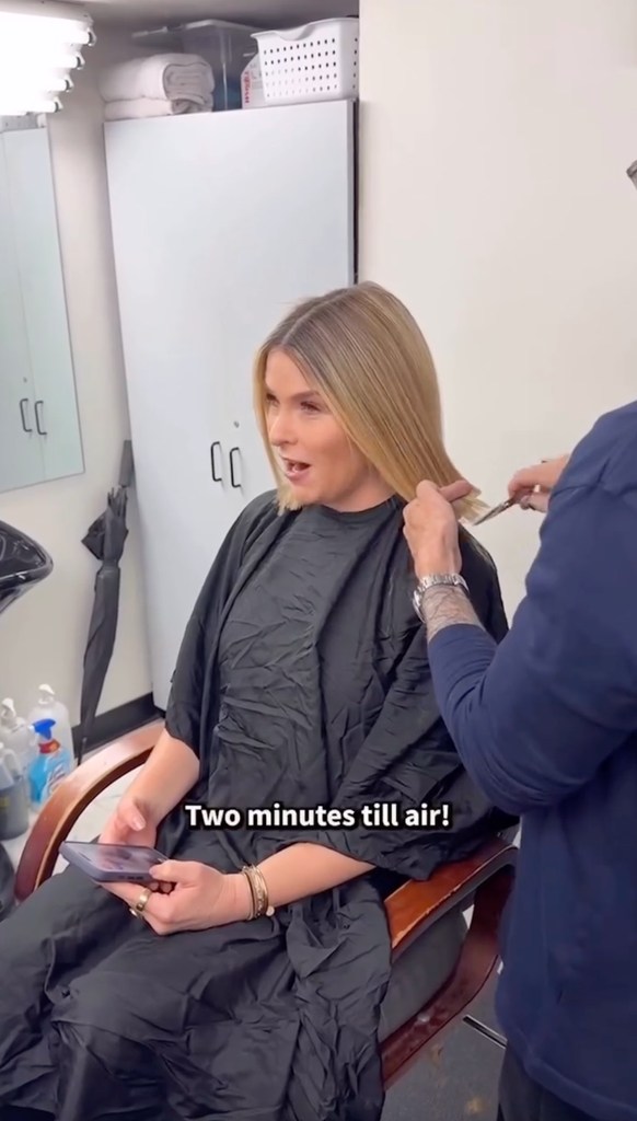 jenna bush hager haircut today show