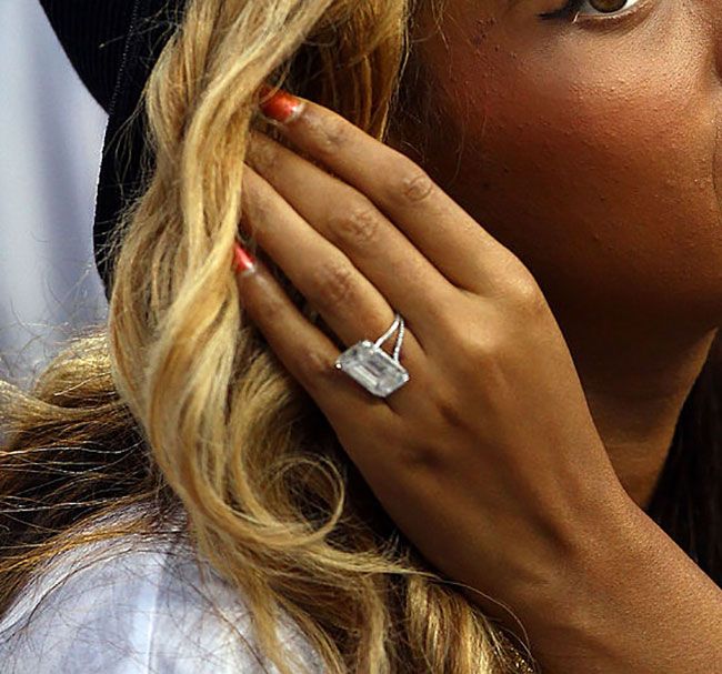 beyonce engagement ring