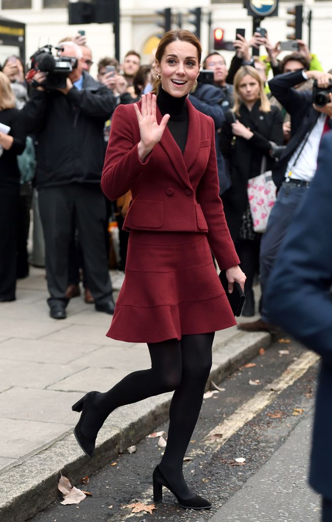 Kate Middleton mengunjungi laboratorium Neuroscience perkembangan UCL di UCL London pada 21 November 2018 di London, Inggris.