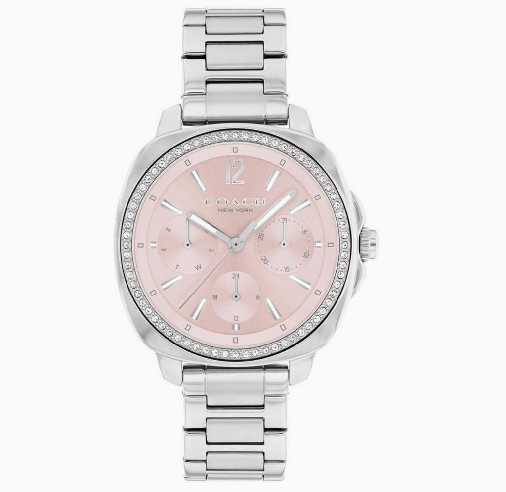 Coach Kitt 34mm Stainless Steel Crystal Ladies Watch