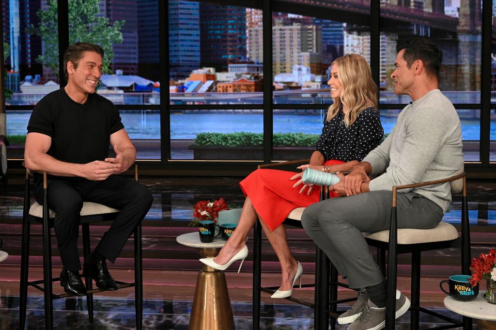 David Muir is always on the go and even has two passports he holds onto at all times 