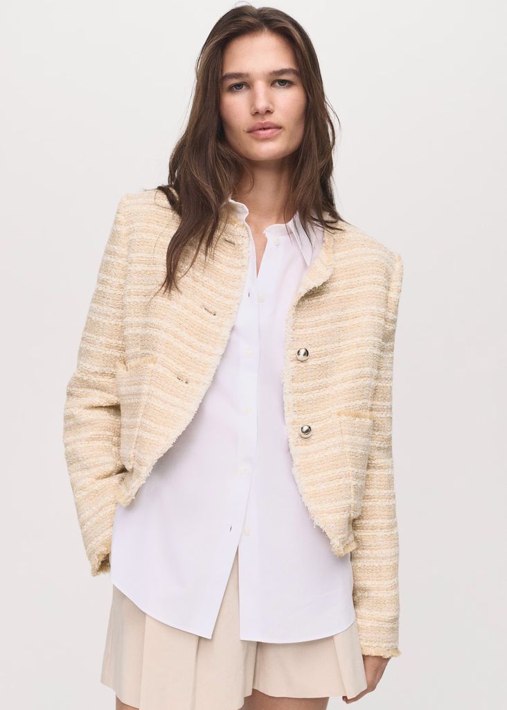 Mango tweed jacket