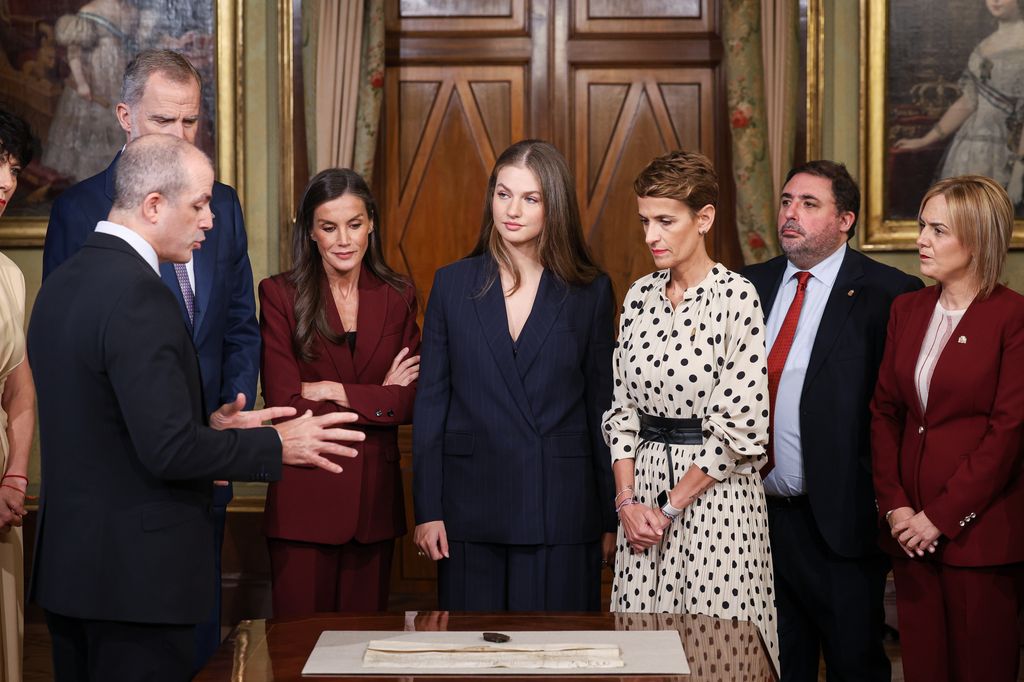 Leonor is the heir to the Spanish throne and is currently enroled in military training 