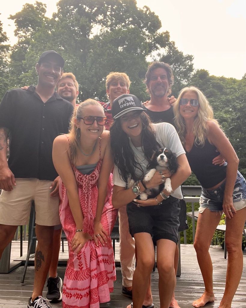 photo of brett james and his family