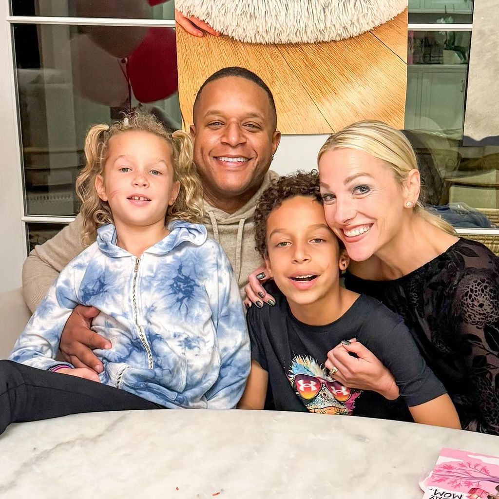 Meet Today's Craig Melvin's famous wife and their adorable two children |  HELLO!