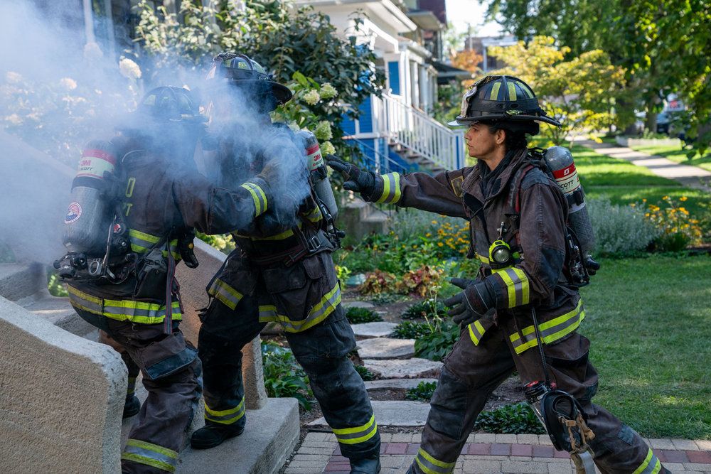 Miranda Rae Mayo as Stella Kidd in Chicago Fire