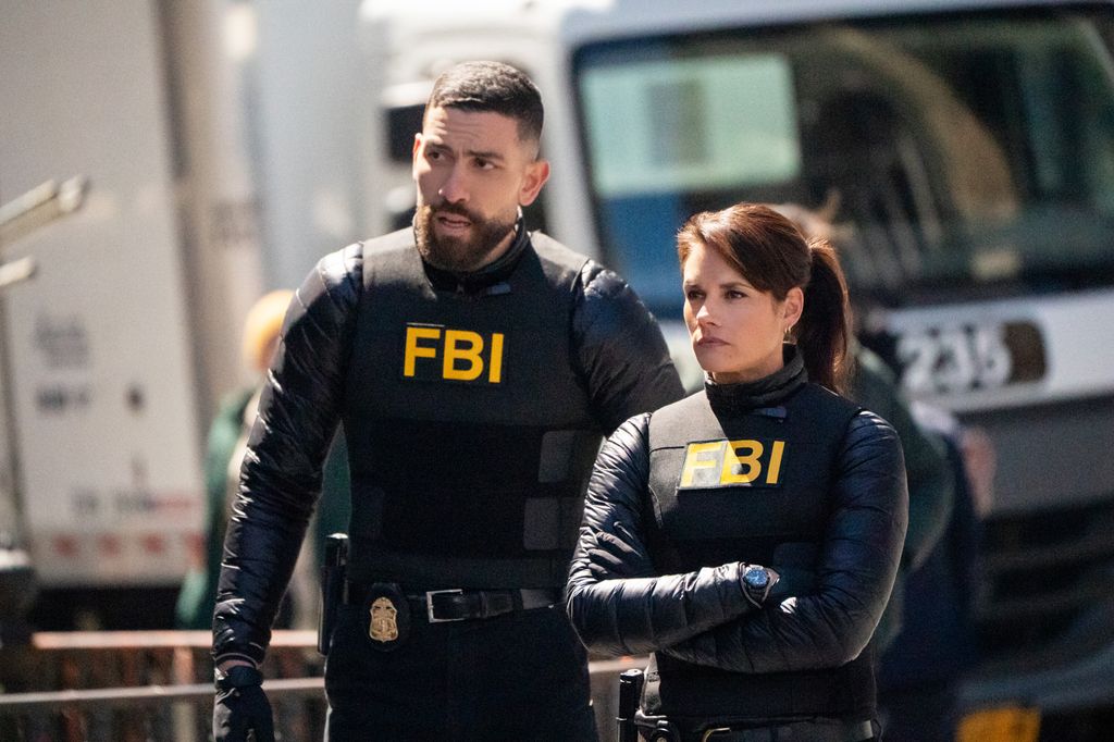 Zeeko Zaki as Special Agent Omar Adom and Missy Peregrym as Special Agent Maggie Bell