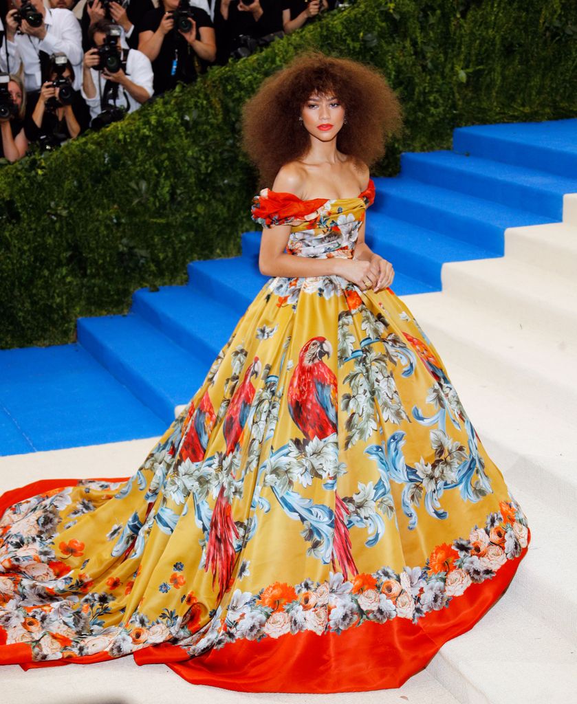 NEW YORK, NY - MAY 01:  Zendaya at 'Rei Kawakubo/Comme des GarÃ§ons:Art of the In-Between' Costume Institute Gala at Metropolitan Museum of Art on May 1, 2017 in New York City.  (Photo by Jackson Lee/FilmMagic)