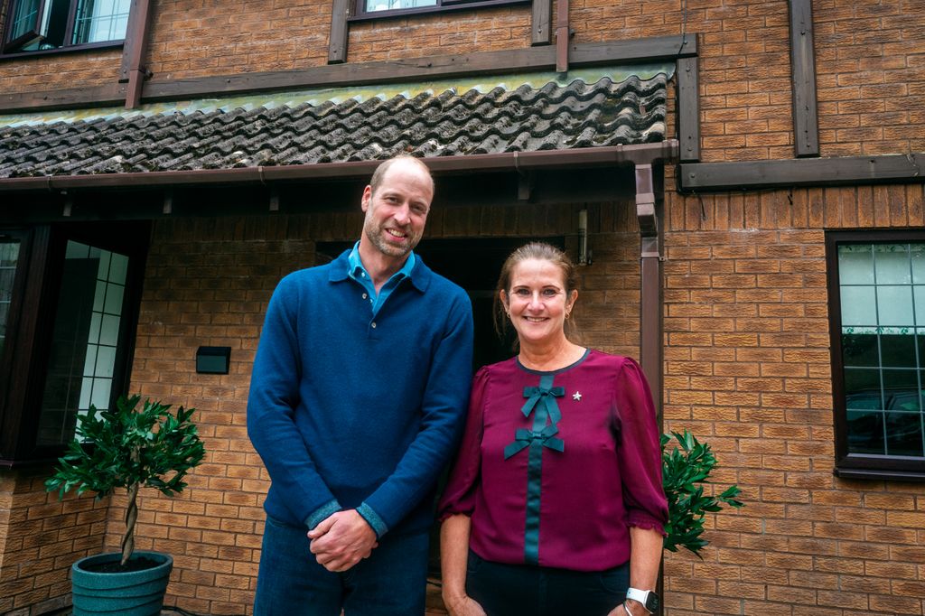 William and Rhian Mannings smiling for photo