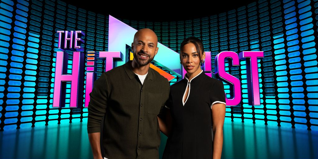 Rochelle Humes and Marvin Humes on The Hit List 