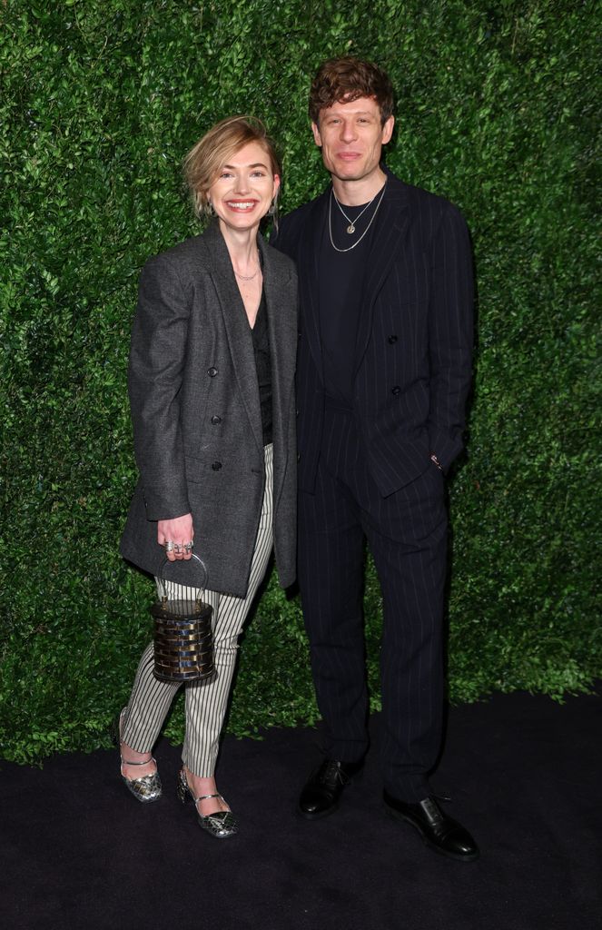 Imogen Poots and James Norton attend the Charles Finch x CHANEL Pre-BAFTA Dinner 