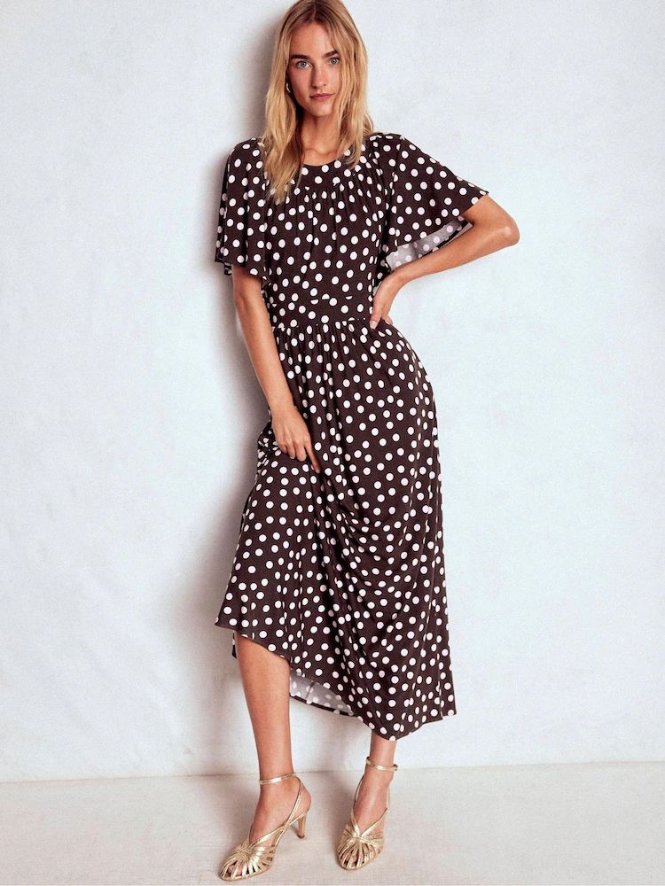 Boden spot dress
