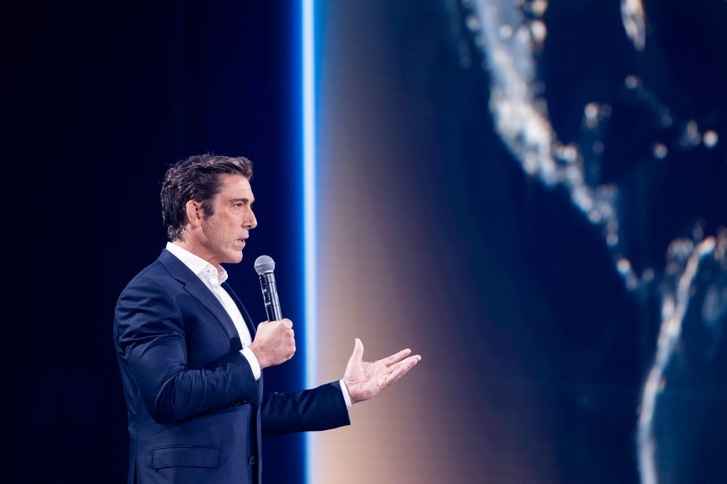 The Disney Advertising Upfront is a showcase event that brings together all the content corners of The Walt Disney Company on one stage.  On Tuesday, May 13, 2025 at North Javits in New York City, an incredible roster of all-star talent will tout their connections to storytelling, Disney, and each other while showcasing their latest projects for the upcoming year.
DAVID MUIR