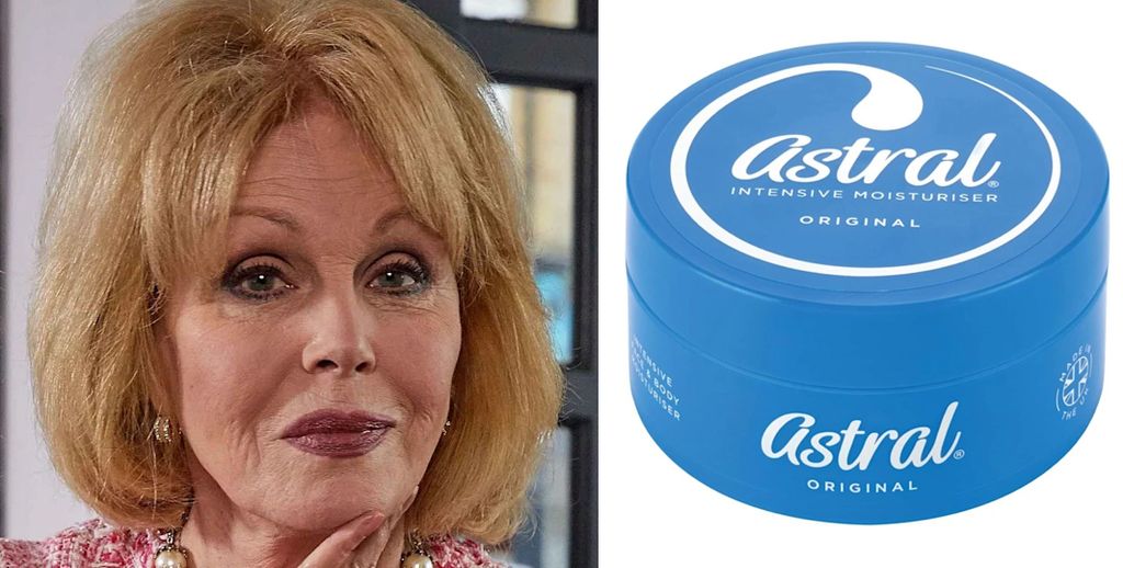 Johanna Lumley loves Astral moisturiser