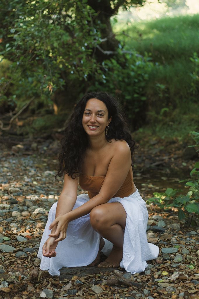 Farah in the woods 