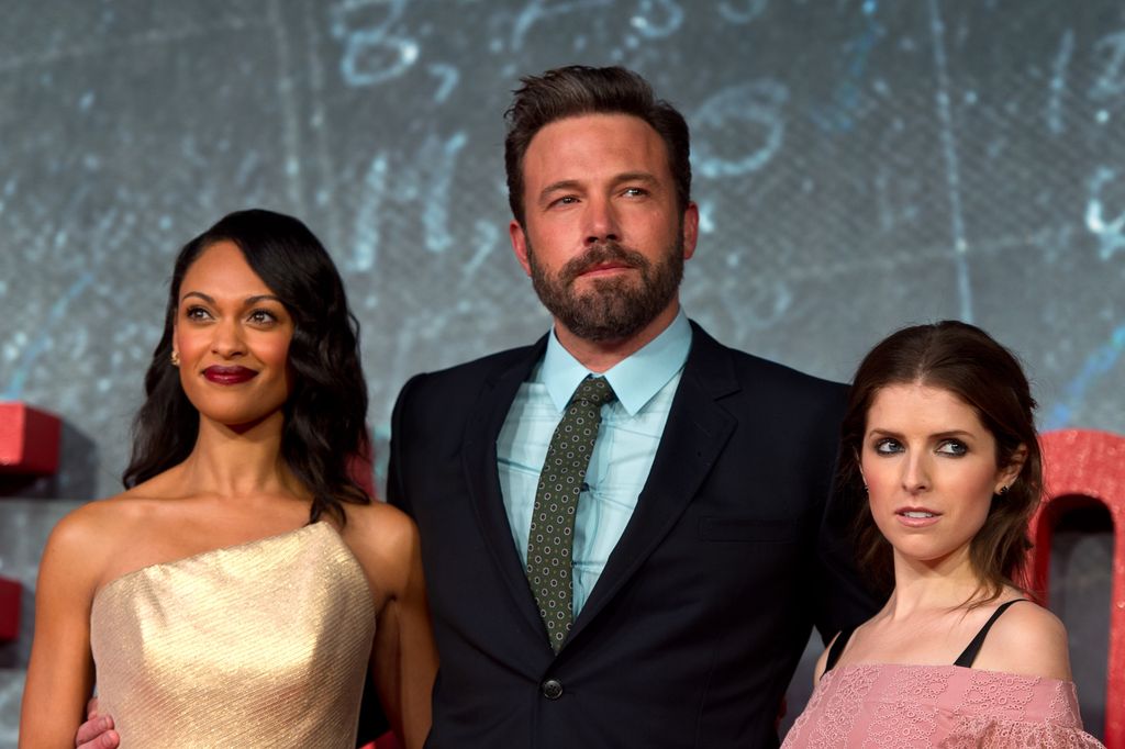 Cynthia Addai-Robinson, Ben Affleck and Anna Kendrick attends the UK Premiere of "The Accountant" at Cineworld Leicester Square on October 17, 2016 in London, England.