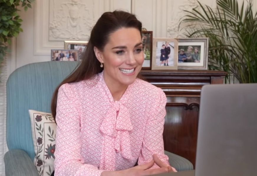Kate Middleton wearing Boden's Dora blouse