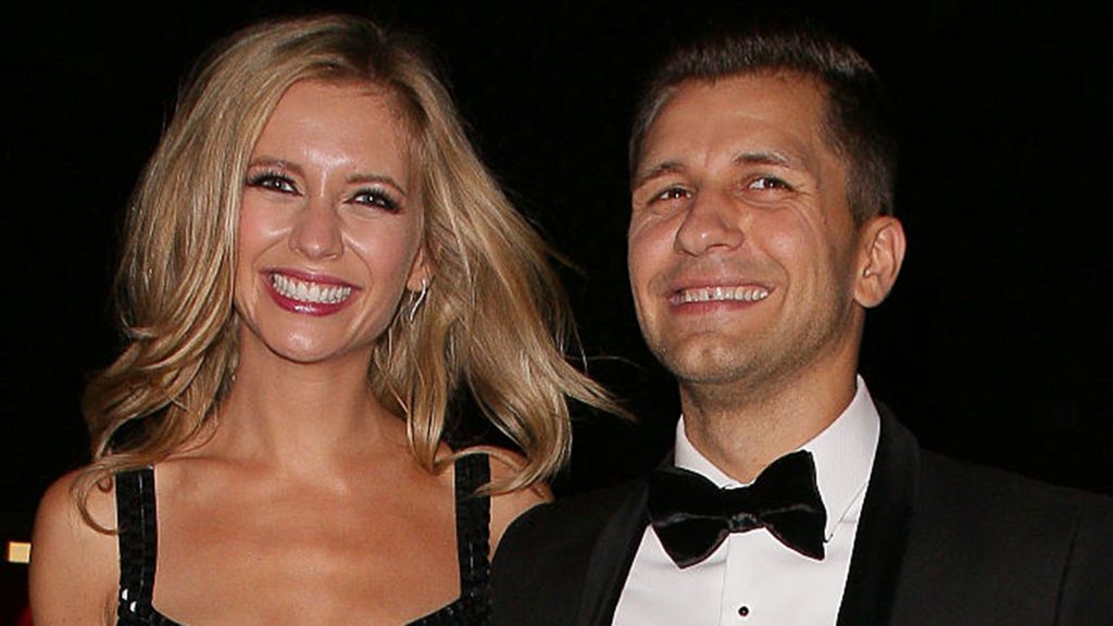 Rachel Riley and Pasha Kovalev attending the GQ Men of the Year Awards on September 6, 2016