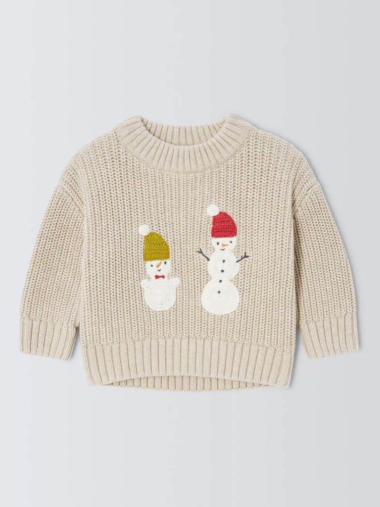 Pelompat Natal Bayi Manusia Salju John Lewis