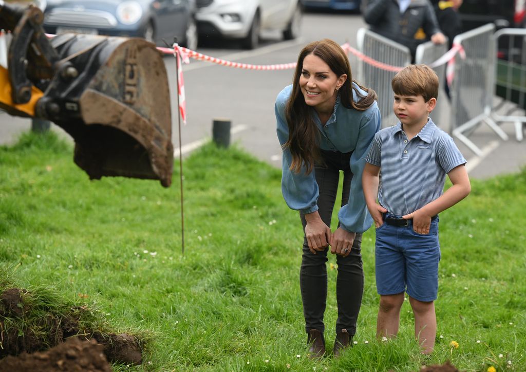 Kate Middleton and Prince Louis volunteer with the Scouts