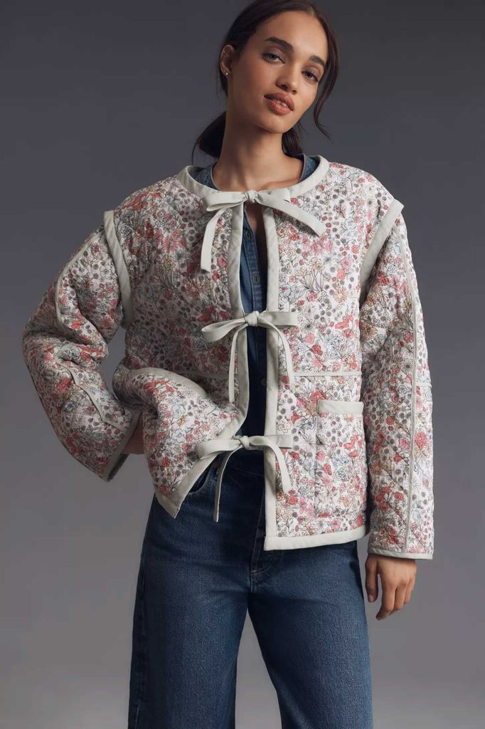 Anthropologie Quilted Jacket