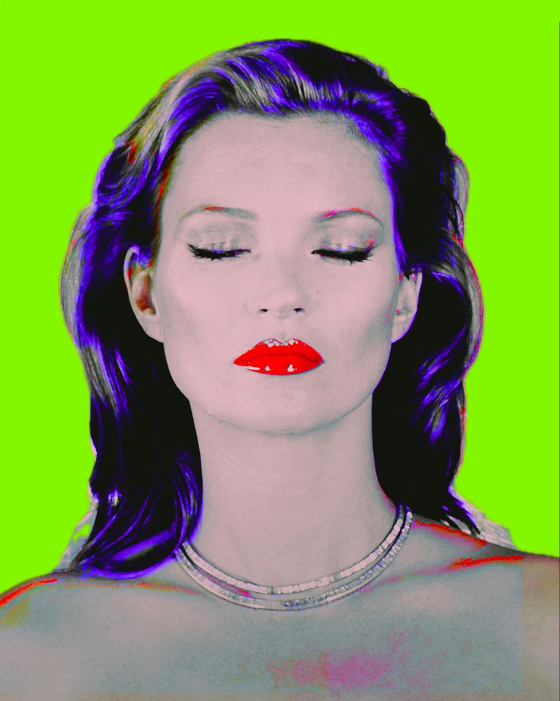  Kate Moss is one of the celebrities who appear in Chris's new book