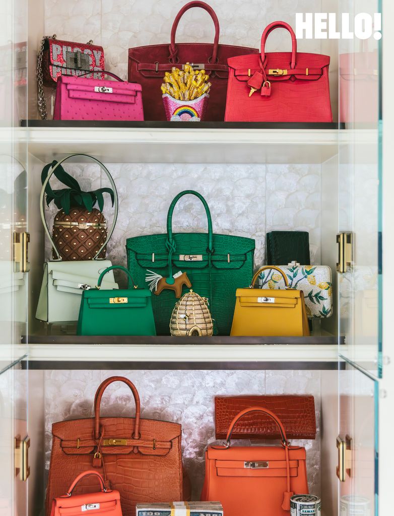 Dee's handbag collection