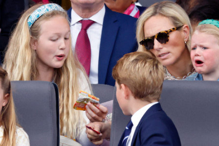 Mia Tindall crying over not getting any Tangfastics