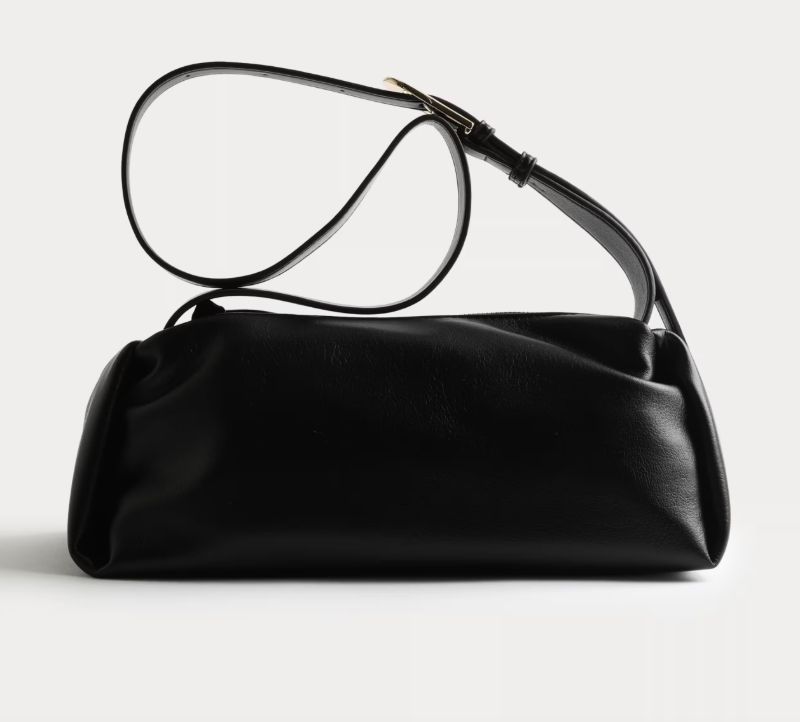 M&S Collection Faux Leather Pencil Crossbody Sling Bag