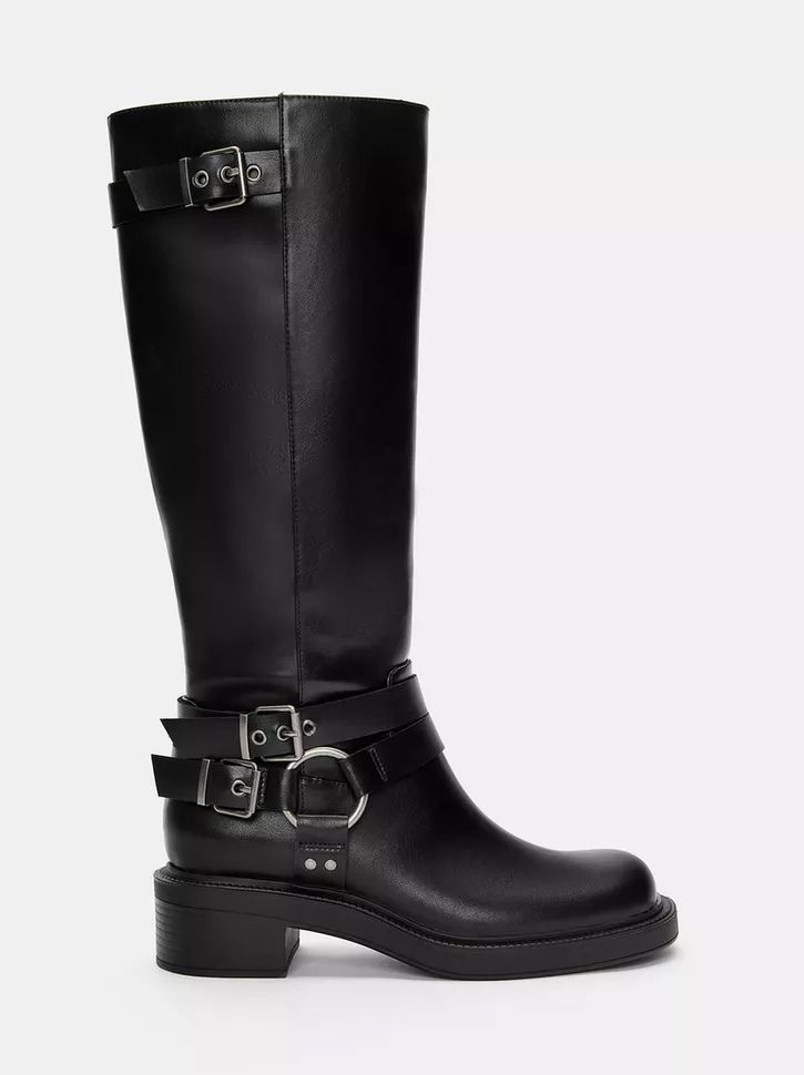Tarik & Bear Buckle Boots