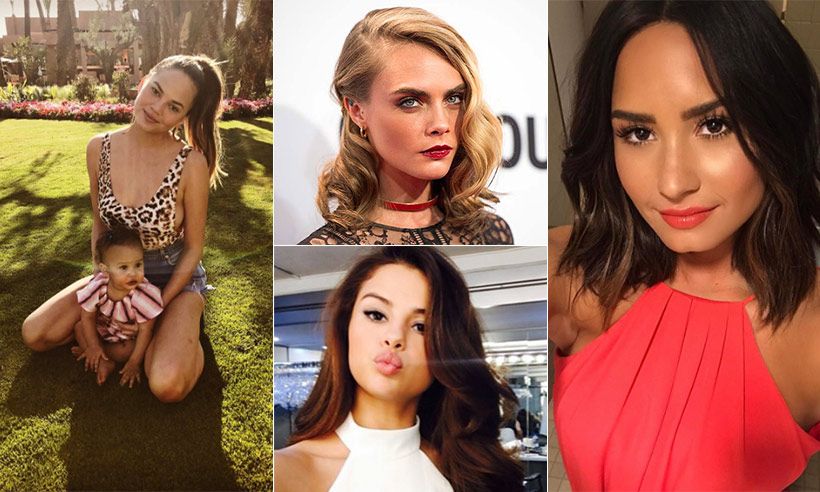 Celebs talk mental health