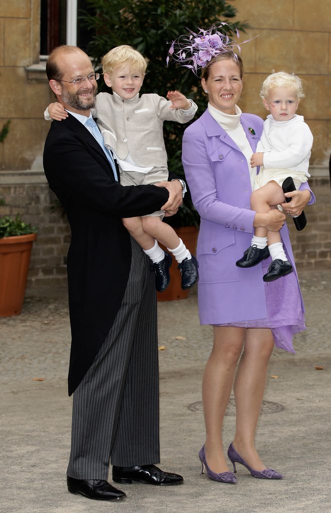A photo of Lord Nicholas Windsor and his wife Paloa