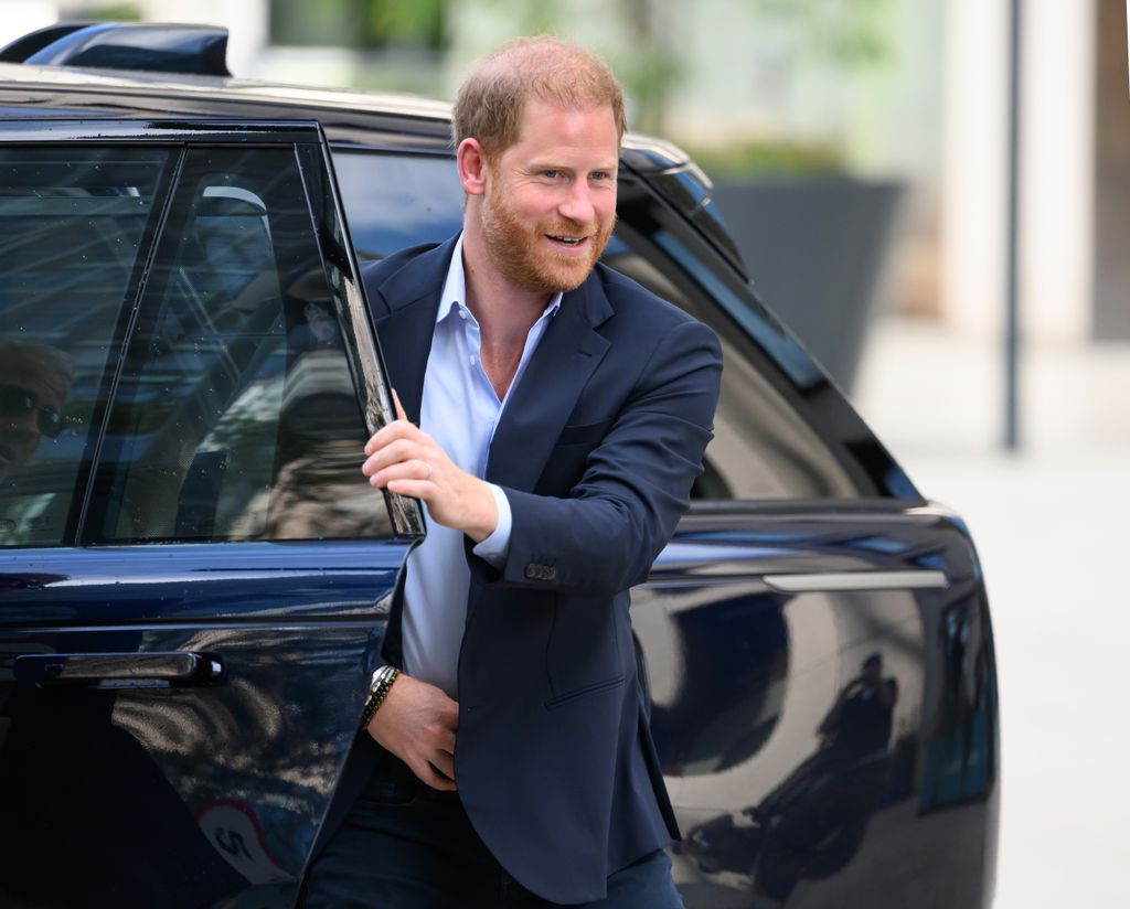 Prince Harry visited the Duke of Kent during his time in the UK